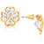 Spargz Floral Multi Piercing Earrings With AD Stone For Women AIER 615