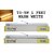 2 Pcs Mehai T5 5W Led Tube Light 1Feet Cool White For Home  Office - Warm White
