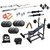 26 Kg GB Weight Lifting Home Gym Set With 6 in 1 Bench Press + 4 Rods + Gloves + Gym Bag