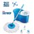 Easy mop 360 Degree Magic Spin Mop For Fast Easy Cleaning Multicolor