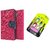 Mercury Goospery Wallet Flip Cover For MOTO G3 (PINK) With Nano Sim Adapter