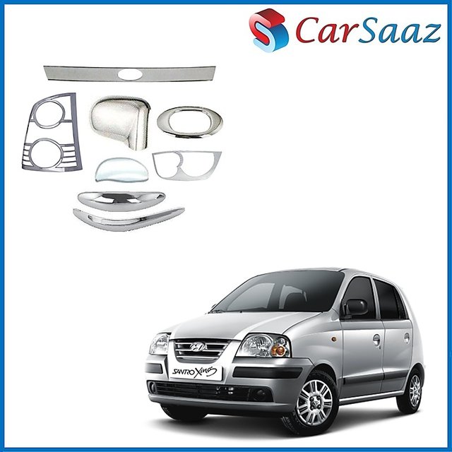 Santro xing deals chrome accessories