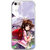 ifasho Girl with red bag Back Case Cover for Apple Iphone 4