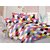 Minu cotton Double Bed Sheets With 2 Pillow Covers   -  Multi-Color