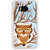 ifasho Animated Owl Pattern Back Case Cover for HTC One M8