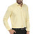 SSB Pro Purple-Yellow Solid Formal Shirt Pack of 2