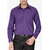 SSB Pro Purple-Yellow Solid Formal Shirt Pack of 2