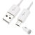 Combo of Bullet Car Charger and Micro USB Data Sync and Charging Cable forTATA BOLT REVOTRON XE (White)