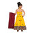 Aarika Cotton Multicolour Girls Self Design Navratra Garbha Special Lehenga Choli and Dupatta Set