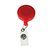 Blue, red, black Affordable Set of 3 pcs Retractable Reel Badge holder YOYO Clip Snap Button ID Card Key