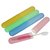 Mart and   Tooth Brush Holder Tube Cap Cover Protect Case Box 4 pcs (Multicolor)