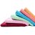 Iliv Cotton MaroonPinkBlue Face Towels (10X10 Inch) Combo Of 6