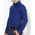 SSB Royal Blue Solid Regular Fit Formal Shirt