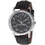 Relish Analog Leather Round Automatic Casual Wear Watches For Men