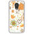 ifasho Animated Pattern colrful design cartoon flower with leaves Back Case Cover for Moto G2