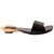 Claude Lorrain Women's Black Sandals