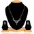 YouBella American Diamond Gold Plated Mangalsutra Pendant with Earrings for Women-YBMS10080A
