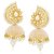 YouBella Gold Plated Pearl Jewellery Jhumki / Jhumka Earrings for Girls and W...-YBEAR31077