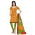 Khushali Presents 2 Top 1 Bottom 1 Dupatta Dress Material(Yellow,Orange,Red)