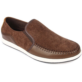 Buy Spunk Men S Brown Slip On Casual Shoes Online 1954 from