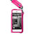 Callmate Ultra-Thin Hang Rope Strap PU Leather Back Case/Cover for iPhone 4/4S- Dark Pink