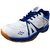 Port Activa White Badminton Shoes for men