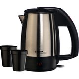 Nova NKT 2738 Electric Kettle(0.5 L, Black, Steel)