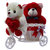 Anishop Someone Special love Couple teddy Basket Showpiece Gift Set