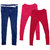 Indistar Women 1 Regular Fit Super Soft Denim Jeans along with Belt (Size-28) and 2 Warm Wollen Churidar Legging (Pack of-3)
