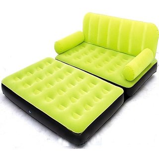 Buy Skyshop Airsofa 5 In 1 Air Bed Velvet Mattress Lounge Seat