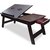 Gioindia Skyshop - Zade+ Mdr125 Solid Wood Portable Laptop Table (Finish Color - Walnut Brown)