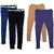 Indistar Women 2 Regular Fit Super Soft Denim Jeans along with Belt (Size-28) and 2 Warm Wollen Churidar Legging (Pack of-4)