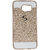 sss Samsung Galaxy S6 Gold Glitter Back Cover