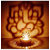 Shadow Ganesh Ji Tea Light Holder