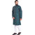 Even Green Polyester Long Casual Kurta for Men
