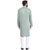 Even Lime Green Cotton Long Casual Kurta for Men