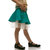Rimsha green and white skirt for kids