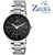 Ziera Round Dial Silver Analog Watch For Women-Zr8007