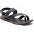 Red Tape Mens Black Casual Sandals