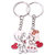 Anishop Valentine Love Kissing couple Key Chain