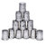 Birdy Stainless Steel 12 Glasses Set