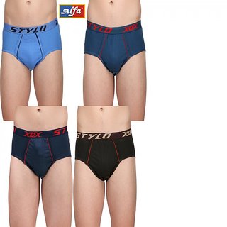 Alfa Frenchee Multicolor Brief OE - Pack of 4