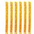 SPHINX RE-USABLE ARTIFICIAL MARIGOLD FLOWERS GARLANDS FOR DECORATION - PACK OF 10