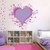 Creatick Studio Love Floral Wall Decal