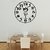 Creatick Studio Knickerbocker Glory Clock Wall Decal