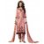 Saree7 Pure Cotton Pink Embrodery Designer Dress