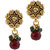 The99Jewel Gold Plated Drop Earrings - PAA0576