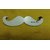 Spare-Rack 2 X Mustache 3D Car/ Bike Sticker PVC Acrylic Material With tape - BLACK