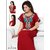 Womens Embroidered Nighty daily Slip Bedroom Dress Fun Sleep Gown 251E Maroon Maxi Daily Lounge