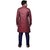 Maroon Dupion Silk Sherwani for Men by Trustedsnap